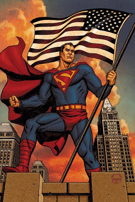 Superman The Stranger #1 (of 6)  B Dave Johnson Card Stock Var