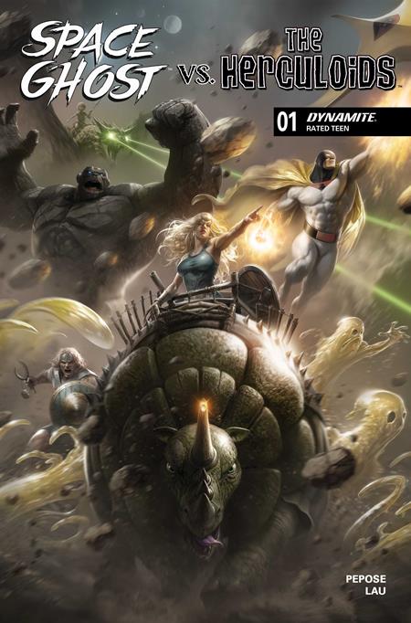 Space Ghost Vs The Herculoids #1  A Francesco Mattina