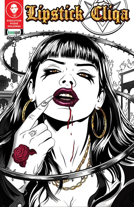 Lipstick Cliqa Deluxe Edition #2 (of 3)  C J Selin Nosebleed Var