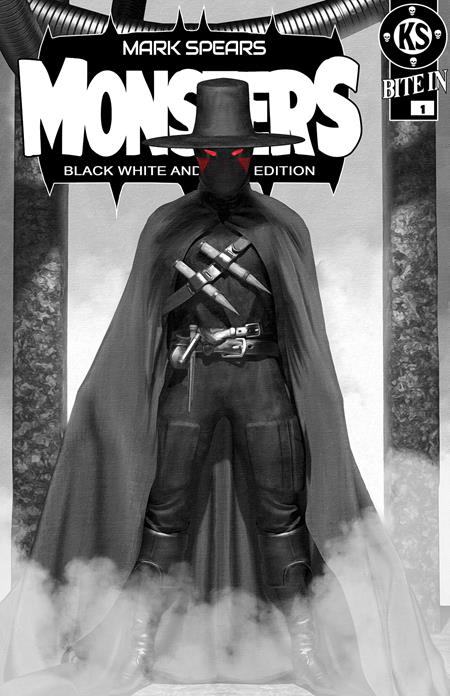 Mark Spears Monsters #1 7Th Printing Black White & Dead Edition D Mark Spears Absolute Batman #1 Homage Var - Comics - Image - Pop Weasel