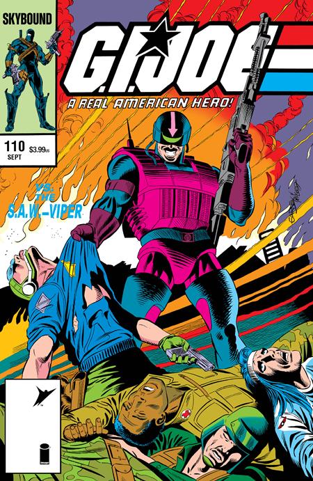 Gi Joe A Real American Hero #110 Hama Files Edition  A Ron Garney & Bob Mcleod