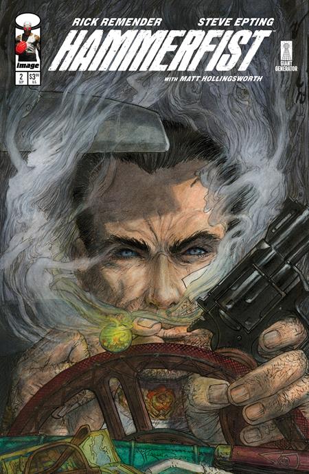 Hammerfist #2  B Michael Kaluta Var