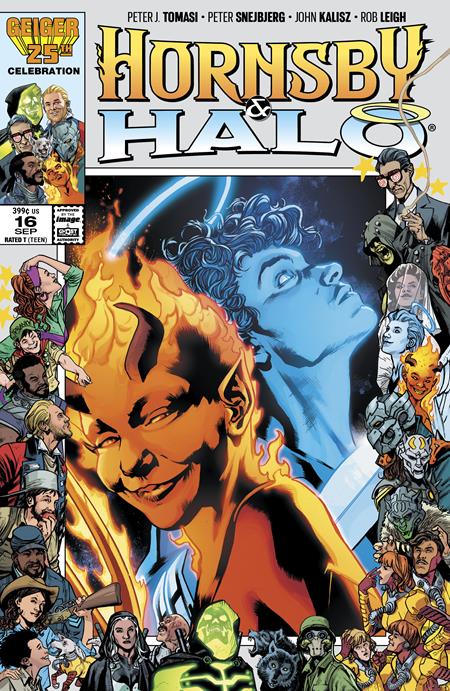 Hornsby & Halo #16  B Bryan Hitch & Brad Anderson Geiger #25 Anniversary Var