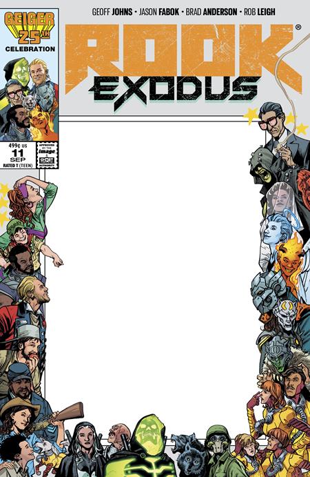 Rook Exodus #11  E Blank Sketch Var