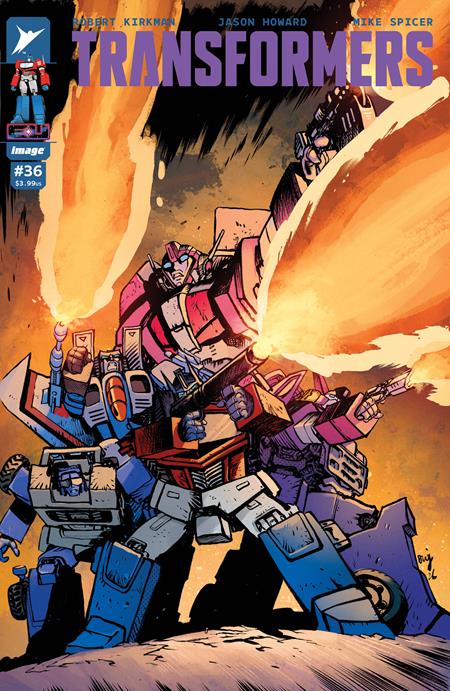 Transformers #36  B Daniel Warren Johnson & Mike Spicer Var