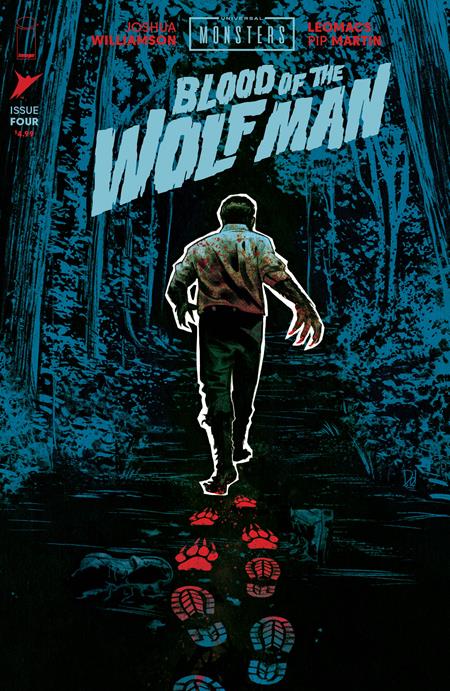 Universal Monsters Blood Of The Wolf Man #4 (of 4)  B Mike Del Mundo Var