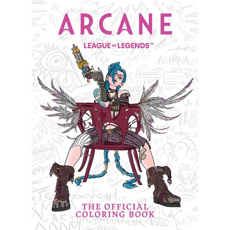 Arcane  | TPB The Official Coloring Book - Books - Image - Pop Weasel