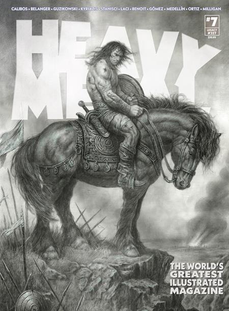 Heavy Metal Magazine #7  B Calibos Var