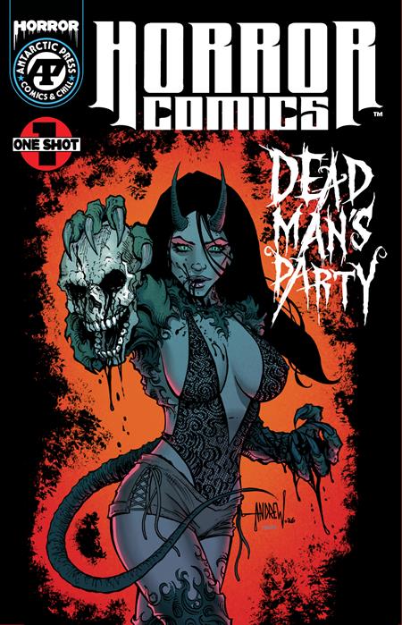 Horror Comics Dead Mans Party #1  B Andrew Mangum Var