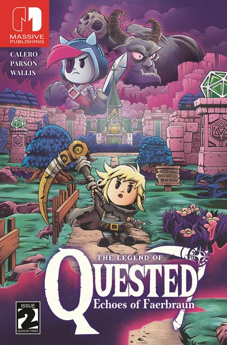 Quested #2 (of 3)  C Trevor Richardson Video Game Homage Var