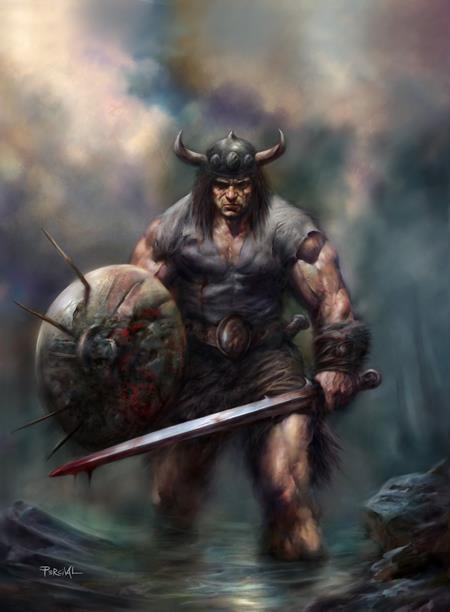 Savage Sword Of Conan #16  D Nick Percival Virgin Cardstock Var