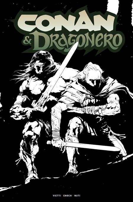 Conan The Barbarian And Dragonero #5 (of 7)  D Stevan Subic Inks Var