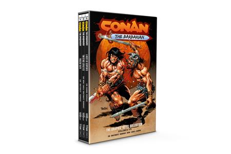 Conan The Barbarian  | Hardcover Vol 04-06 Slipcase Set Direct Market Edition Dan Panosian