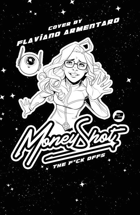 Money Shot The F* Offs #2 (of 5)  F Flaviano Arementaro Nsfw Black Bag Full Art Var