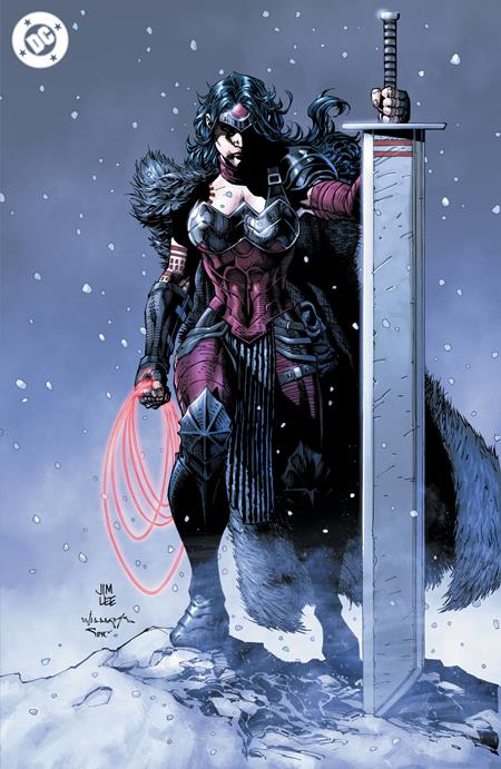 Absolute Wonder Woman #1  J Jim Lee Foil Var image