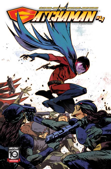 Gatchaman #4  b Sanford Greene Connecting Cover Var - Comics - Image - Pop Weasel