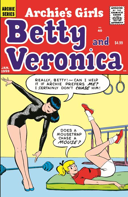Archie Facsimile #8 Betty And Veronica #40 A Harry Lucey - Comics - Image - Pop Weasel