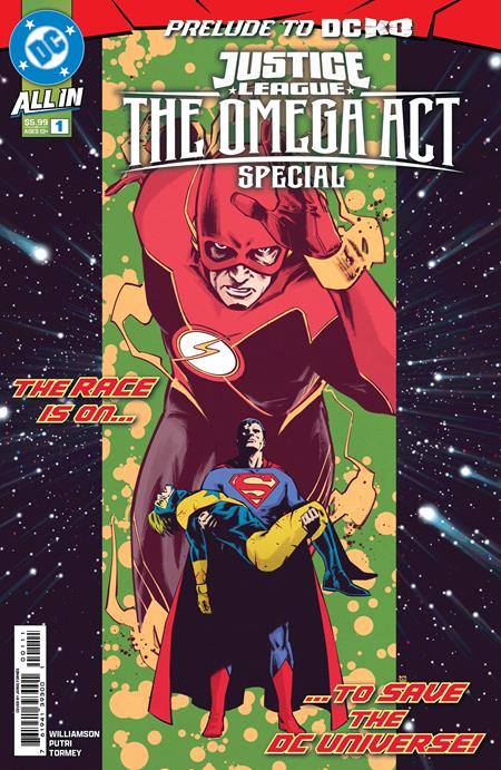 Justice League The Omega Act Special #1  | One Shot  A Jorge Fornes (dc K.o.)