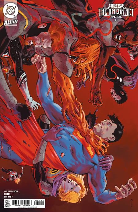 Justice League The Omega Act Special #1  | One Shot  C Fernando Blanco Card Stock Var (dc K.o.)