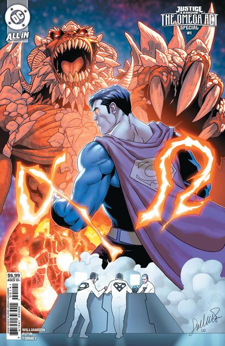 Justice League The Omega Act Special #1  | One Shot  D Salvador Larroca Card Stock Var (dc K.o.)