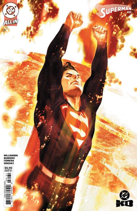Superman #31  C Sebastian Fiumara Card Stock Var (dc K.o.)