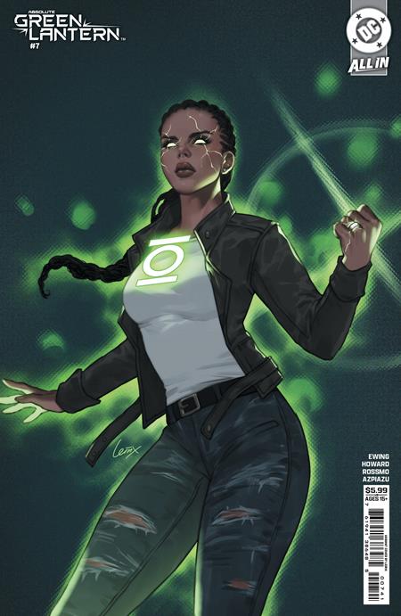 Absolute Green Lantern #7  C Lesley Leirix Li Card Stock Var