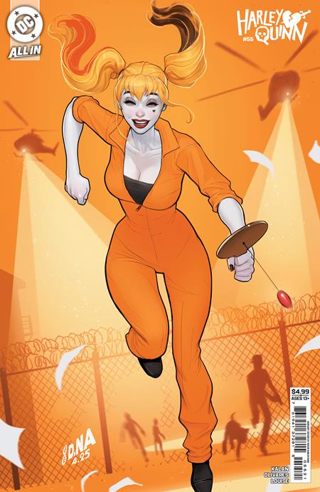 Harley Quinn #55  B David Nakayama Card Stock Var