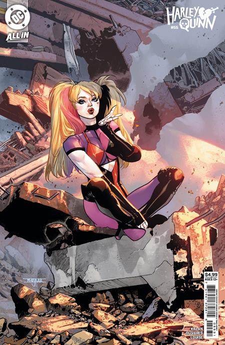 Harley Quinn #55  C Mahmud Asrar Card Stock Var