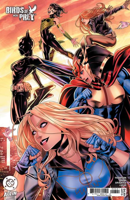 Birds Of Prey #26  D Serg Acuna Card Stock Var