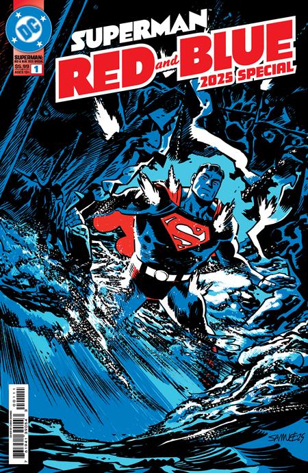 Superman Red & Blue 2025 Special #1  | One Shot  A Chris Samnee