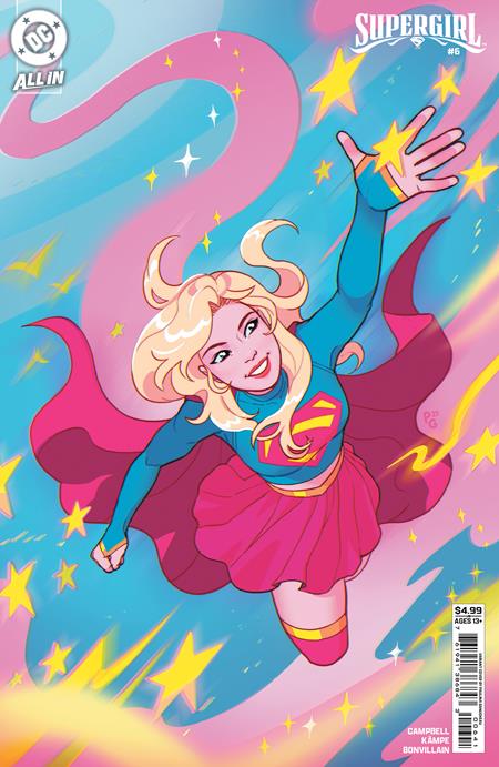 Supergirl #6  D Paulina Ganucheau Card Stock Var