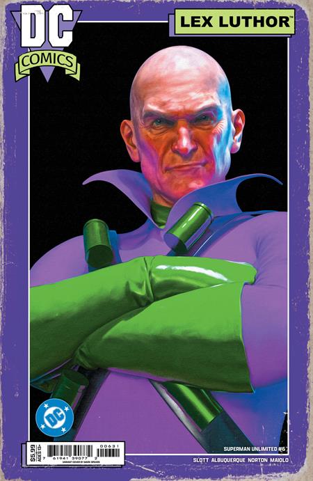Superman Unlimited #6  B Mark Spears Card Stock Var