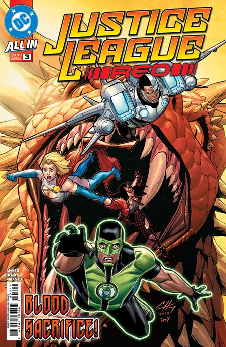 Justice League Red #3 (of 6)  A Clayton Henry