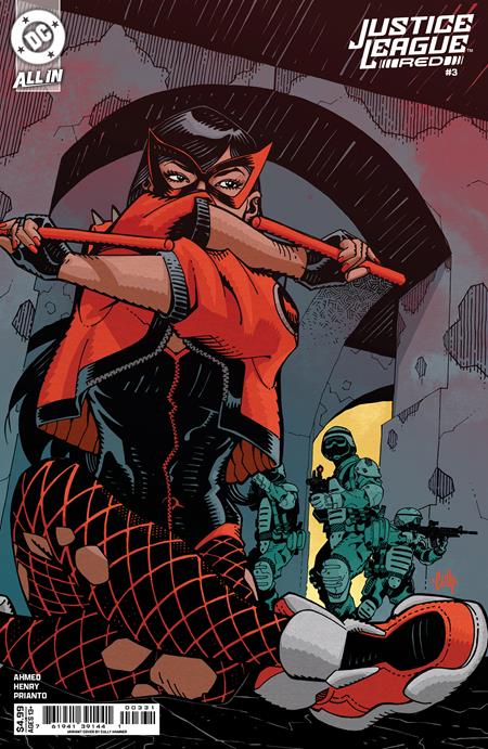 Justice League Red #3 (of 6)  C Cully Hamner Card Stock Var