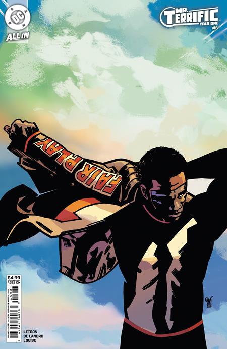 Mr Terrific Year One #6 (of 6)  B Valentine De Landro Card Stock Var