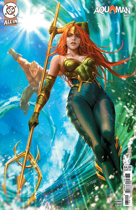 Aquaman #10  C Derrick Chew Card Stock Var