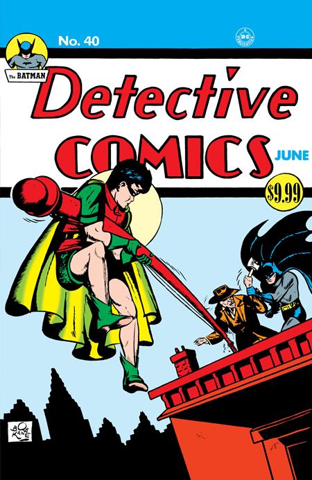 Detective Comics #40 Facsimile Edition  B Bob Kane Foil Var