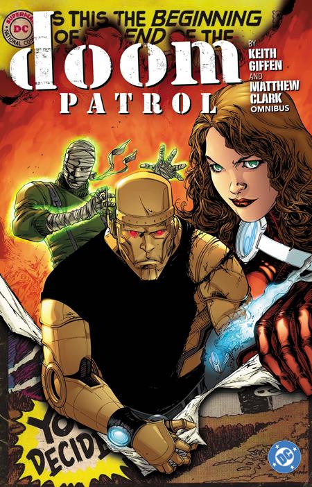 Doom Patrol By Keith Giffen And Matthew Clark Omnibus  | Hardcover - Graphic Novels - Image - Pop Weasel
