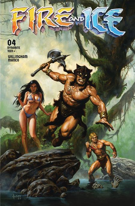 Fire And Ice #4  D Joe Jusko Var