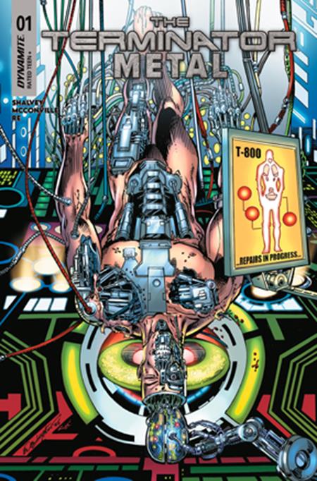 Terminator Metal #1  B Bob Layton Var