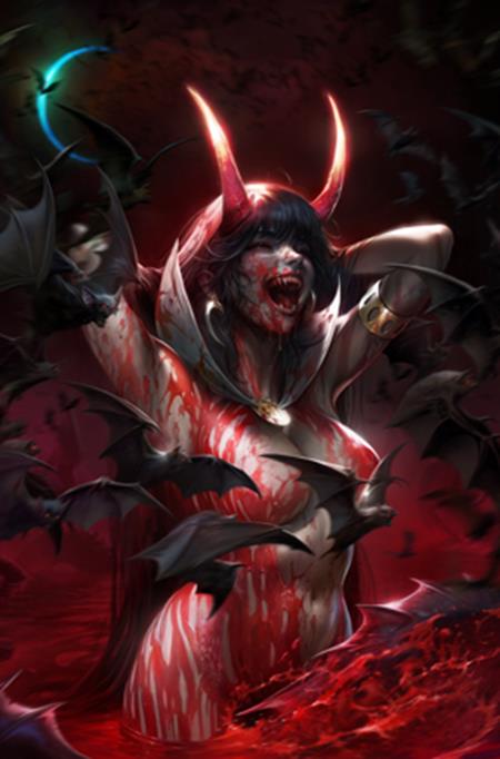 Vampirella Armageddon #4  E Francesco Mattina Metal Premium  Var