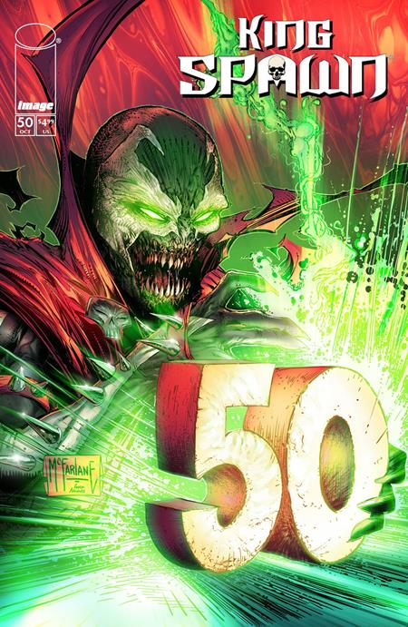 King Spawn #50  A Todd Mcfarlane