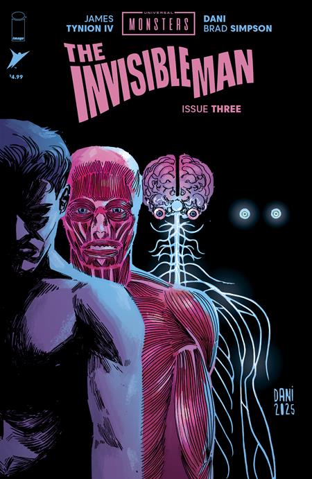 Universal Monsters The Invisible Man #3 (of 4)  A Dani & Brad Simpson