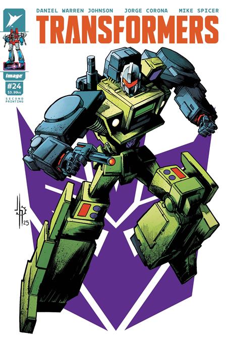 Transformers #24 2nd Ptg  A Jason Howard Decepticon