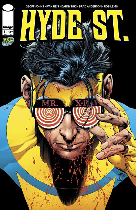 Hyde Street #11  D Ivan Reis & Brad Anderson Invincible Team Up Var