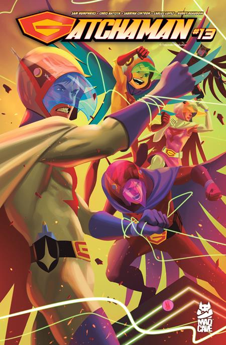Gatchaman #13  A Inaki Miranda