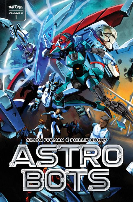 Astrobots (vol 2) #1 (of 5)  A Phillip Knott Connecting Cover