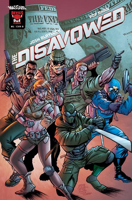 Disavowed #1 (of 5)  D Tim Seeley Homage Var