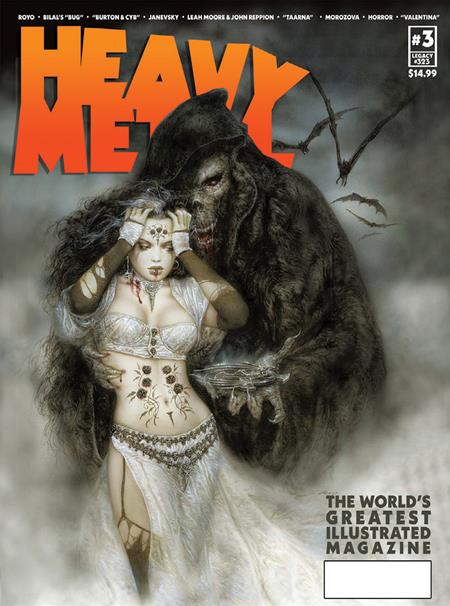 Heavy Metal Magazine #3  A Luis Royo