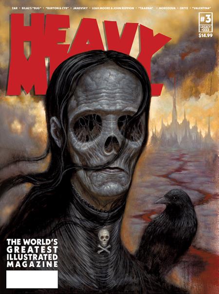 Heavy Metal Magazine #3  B Chet Zar Var